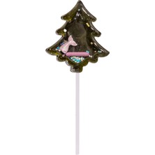 Lolifly Izomalt Çam Ağacı Lolipop – Yılbaşı Özel, Şeker Ilavesiz, Şeftali Aromalı