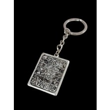 Gossip Team Antik Gümüş Kaplama Vintage Pink Floyd Sembol Anahtarlık