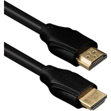 SiHako Fully G-507BS Siyah 19+1 Gold Uç V2.0 3 Metre 4K Hdmı Kablo