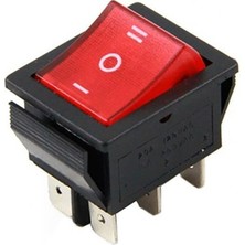 SiHako Tekli Soba Anahtarı 6 Pin Geniş Işıklı (On-Off) IC-105