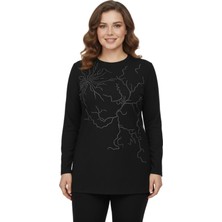 Nazal Kadın Önü Nakışlı Bluz BGL-ST05089