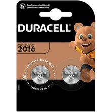 SiHako Duracell CR2016 3 Volt Lityum 2'li Pil