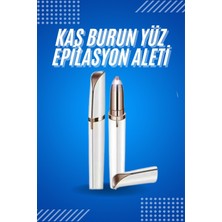 TeknoKapsül Yüz Epilatör Kıl Kaş Bıyık Tüy Alma Aleti Kaş Bıyık Alma Epilatörü - TK0027-5U05E2