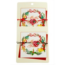 SiHako 2026 Yılbaşı Cam Ip Bilekliği