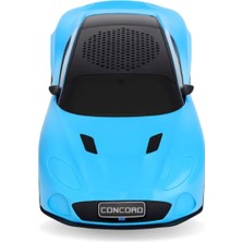 Tbl Dekor Mavi Araba Tasarımlı Hoparlör - Bluetooth Fm USB Özellikli