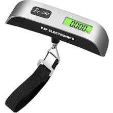 Basarideri Dijital El Tipi Seyahat Valiz Tartısı 50 kg / 10 Ib Pilli