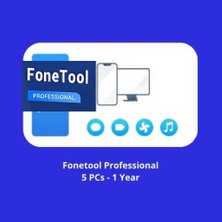 AOMEI FONE TooL Professional Edition (Win/İOS)- 5 PC Süresiz Dijital Kod