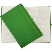 SiHako Yeşil Renk Termo Deri Defter