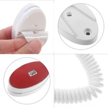 SiHako Yapışkanlı Spiral Kordonu Kumanda Telefon Tutucu (Oteller Için)