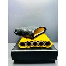 Cohiba Hakiki Deri Toscanello Puro Muhafaza Edici 5'li Kılıf