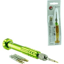 SiHako Baku BK-7275 Hassas 5 Uçlu Tornavida Seti