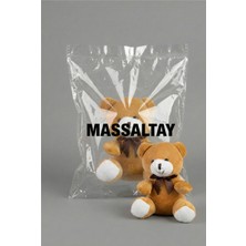 Belirtilmemiş Kahverengi Fiyonk Detaylı Peluş Ayıcık Anahtarlık – Yeni Sezon Çanta ve Anahtar Süsü