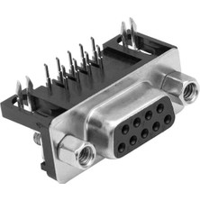 SiHako PM-7399 9 Pin Dişi D-Sub 90 Derece Konnektör