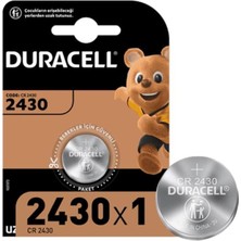 SiHako Duracell CR2430 Lityum Tekli Pil