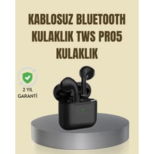 TeknoKapsül Bluetooth 5.1 Teknolojili Tws Pro 5 – Güçlü ve Kararlı Bağlantı - TK0027-5U9UB3