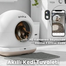 Burada Bulabilirsin Hd Kameralı Akıllı Kedi Tuvaleti