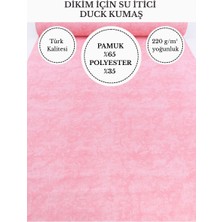 FabricsTown Mermer Efektli Su Itici Duck Kumaş | 220 G/m² | %65 Pamuk %35 Polyester | 180 cm En