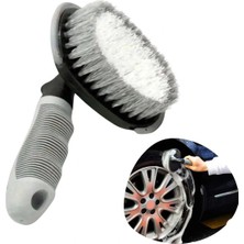 Mey İthalat Çok Amaçlı Araç Temizlik Fırçası – Oto Iç ve Dış Yüzeyler, Koltuk, Halı, Torpido ve Jant Için Ergonomik Temizlik Fırçası