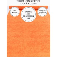 FabricsTown Mermer Efektli Su Itici Duck Kumaş | 220 G/m² | %65 Pamuk %35 Polyester | 180 cm En