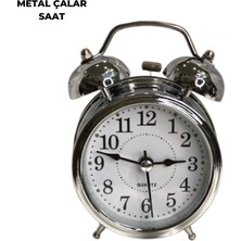 Shopwave Dekoratif Gümüş Saat