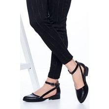 Mask Butik Siyah Kısa Topuk Cilt Ayakkabı Kadın İçin Antibakteriyel Ve Terleme Önleyici