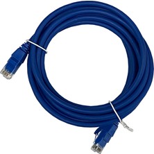 Binbir Göz Bilgisayar Ager AC-602-030 3 mt Utp Cat6 Patch Kablo Mavi Cu, Lszh Awg 26/7