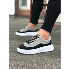 K&A Siyah Gri Erkek Ayakkabı