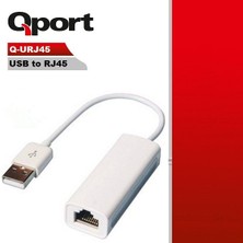 Binbir Göz Bilgisayar Qport Q-URJ45 USB To Ethernet 10/100 Çevirici Adaptör