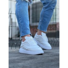 K&A Beyaz Rugan Erkek Casual Ayakkabı