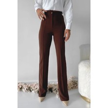 K&A Önü Cumalı Ithal Krep Pantolon