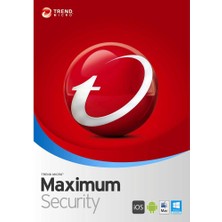 Binbir Göz Bilgisayar Trendmıcro TICEWWM8XLIZLN Maxımum Securıty 2015 3 Kullanıcı 2 Yıl