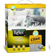 Reflex Klinik Kedi Kumu 10 Lt Doğa Kokusuyla Hızlı Topaklaşma Özelliği Sunar