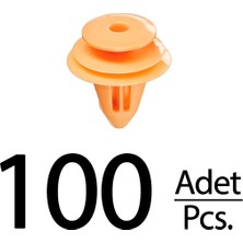 Alpha Auto Part Ford Escape Focus Için Havalandırma ve Radyatör Klips - 100 Adet