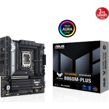 Binbir Göz Bilgisayar Asus Tuf Gamıng B860M-PLUS 4x Ddr5 Dp/hdmı 3x M.2 1x 2.5glan Usb3.2 1851P Anakart