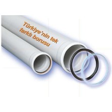 K&A Ege Yıldız 110X2000 Pvc Boru 2,2 mm