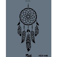 K&A Rich New Seri N-448 Stencil 35X25 cm