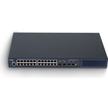 Binbir Göz Bilgisayar Ruıjıe RG-S2910-24GT4SFP-UP-H(V3.0) 24 Port 10/100/1000 24 Port Poe/poe+ (1-4 Port Hı-Poe )4 x 1g Sfp 370 Watt Yonetılebılır Rack Mount Swıtch