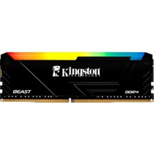 Binbir Göz Bilgisayar Kıngston 32GB 3200MHZ Ddr4 Beast Rgb KF432C16BB2A/32TR Pc Ram