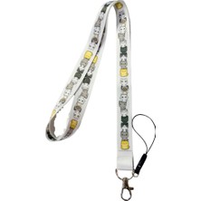 Minnoş Kediler Temalı Boyun Askı Ipi (B86)