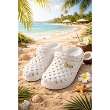 Slipcat Calx Kadın Taşlı Yüksek Tabanlı Kaydırmaz Sandalet