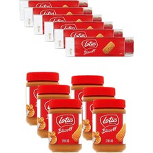 Lotus Bıscoff 50*6,25GR.X 6 Adet Bıscoff Spread Orıgınal 400 gr x 6 Adet