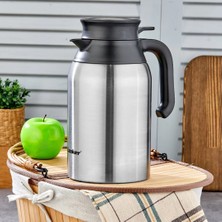 Shopwave 2lt 304 Çelik K Model Termos Inox Serisi12 Saat Sıcak - 24 Saat Soğukçift Contalı Kapak (5047)