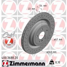 Zimmermann Xmpdby Fren Diski Arka 4-Matic Mercedes W166 X166