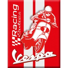 Vespa Amblem 255 / V-Sticker