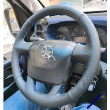 Detay Deri Direksiyon Direksiyon Kılıfı C15 2017 Iveco Daily 2014-2020 Tam Uyumlu Spor Deri