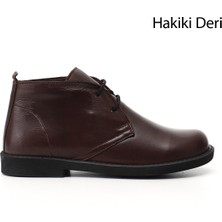 Gönderi(r) Kadın Bordo  Kauçuk Taban Hakiki Deri Bot