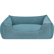 Xmpdby Pet Comfort Alpha  Turkuaz Köpek Yatağı L 105X85CM