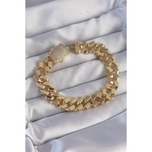 Shopwave Vip Seri Gurmet Zirkon Taşlı Gold Renk Bileklik