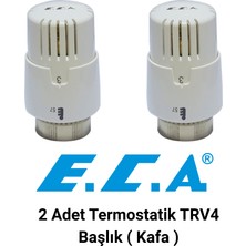 E.C.A Eca Termostatik Başılk Trv4 Kafa ( 2 Adet )