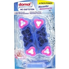 Domol Wc Kokusu Klozet Blok Çiçek Ferahlığı, 96 gr